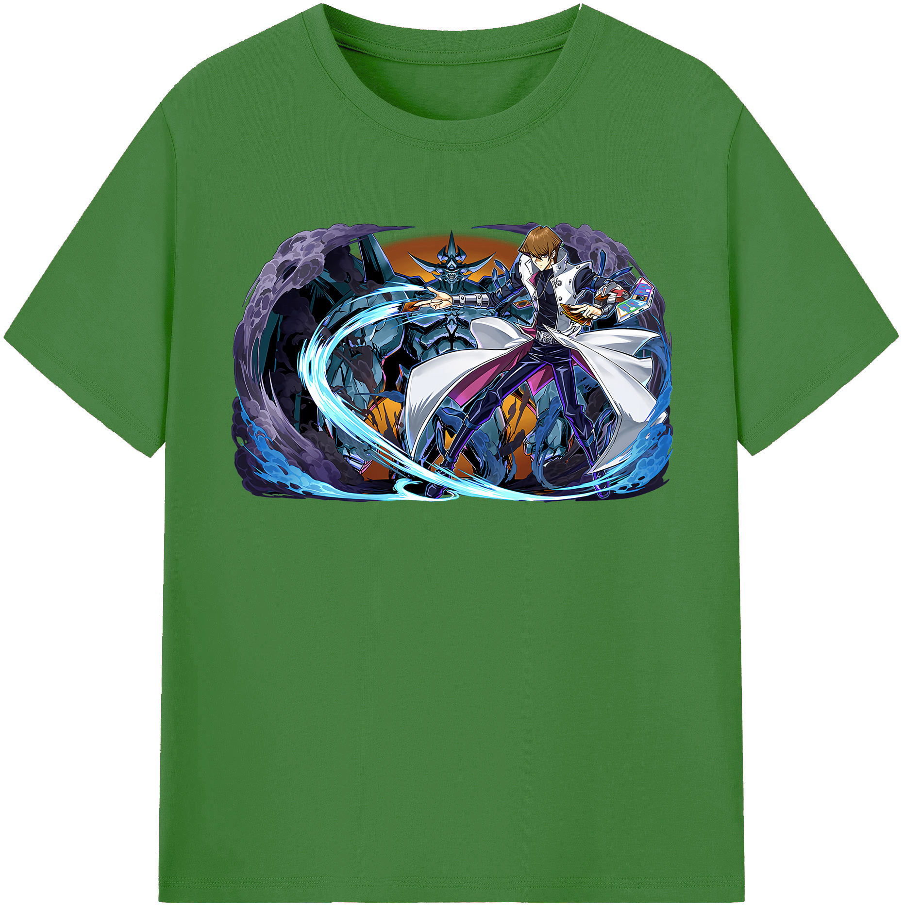 （画像用） 遊☆戯☆王 Yu-Gi-Oh! レディースカジュアルプリントTシャツ（綿100％）